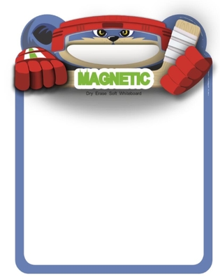 Bordo bianco magnetico appiccicoso su ordinazione per il Memo Pad del frigorifero