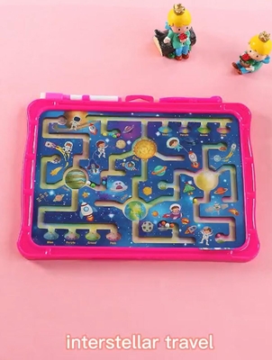 Viaggio magnetico di Maze Interactive Learning Toys Interstellar della palla del bambino per i bambini di 3 anni