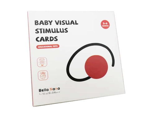 3-6 i mesi di stimolazione visiva neonata carda le carte in bianco e nero di contrasto