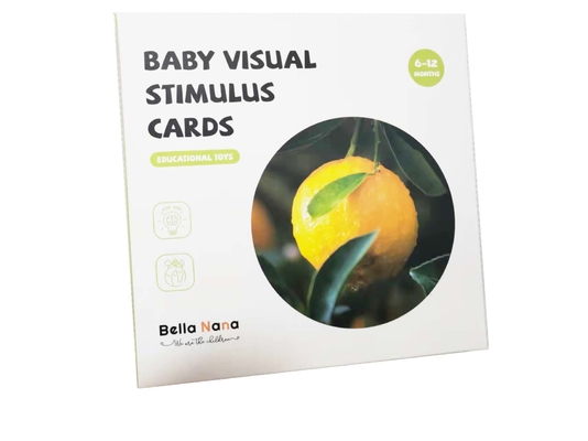 Piante visive neonate Flashcards degli animali delle carte di stimolazione del bambino di Cutomized per 6-12 mesi