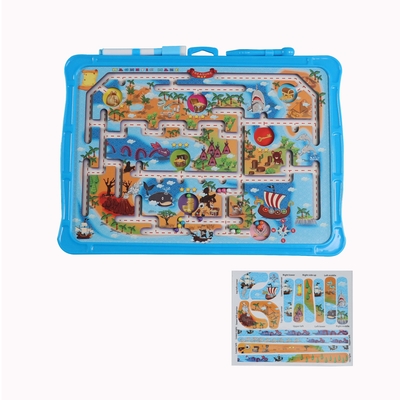 Spiaggia magnetica Eco EVA Plastic dell'oceano di Maze Learning Toys With Pen di puzzle di Montessori