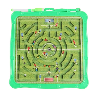 piccolo gioco di campo magnetico di Maze Board Puzzle Ball Football dei bambini