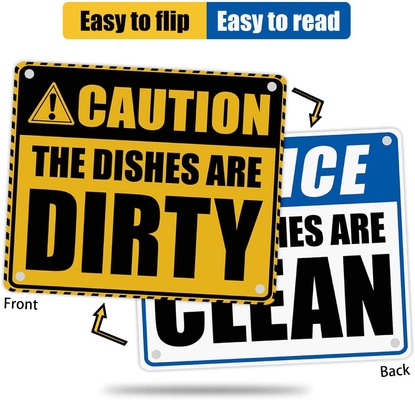 Forte etichetta magnetica di Clean Sign Dirty della lavastoviglie della cucina