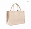 Il sacchetto della spesa normale del cliente della matrice per serigrafia ha personalizzato le borse fatte a mano della iuta della canapa della spiaggia del regalo