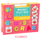 Libro magnetico del puzzle di riconoscimento prescolare di numero per i bambini di bambini di 3 anni