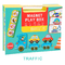 Tema magnetico educativo di traffico della scatola di puzzle dell'OEM per i bambini di bambini di 2 anni