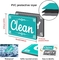 Lavastoviglie sporca pulita su misura Clean Sign Magnet 3.54*1.97inch della cucina di 2mm