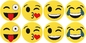 Emoji Smiley Face Magnetic Dry Eraser sveglio per la lavagna Whitebaord