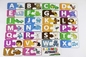 Carte di corrispondenza di alfabeto animale di carta del puzzle di Greyboard della vernice